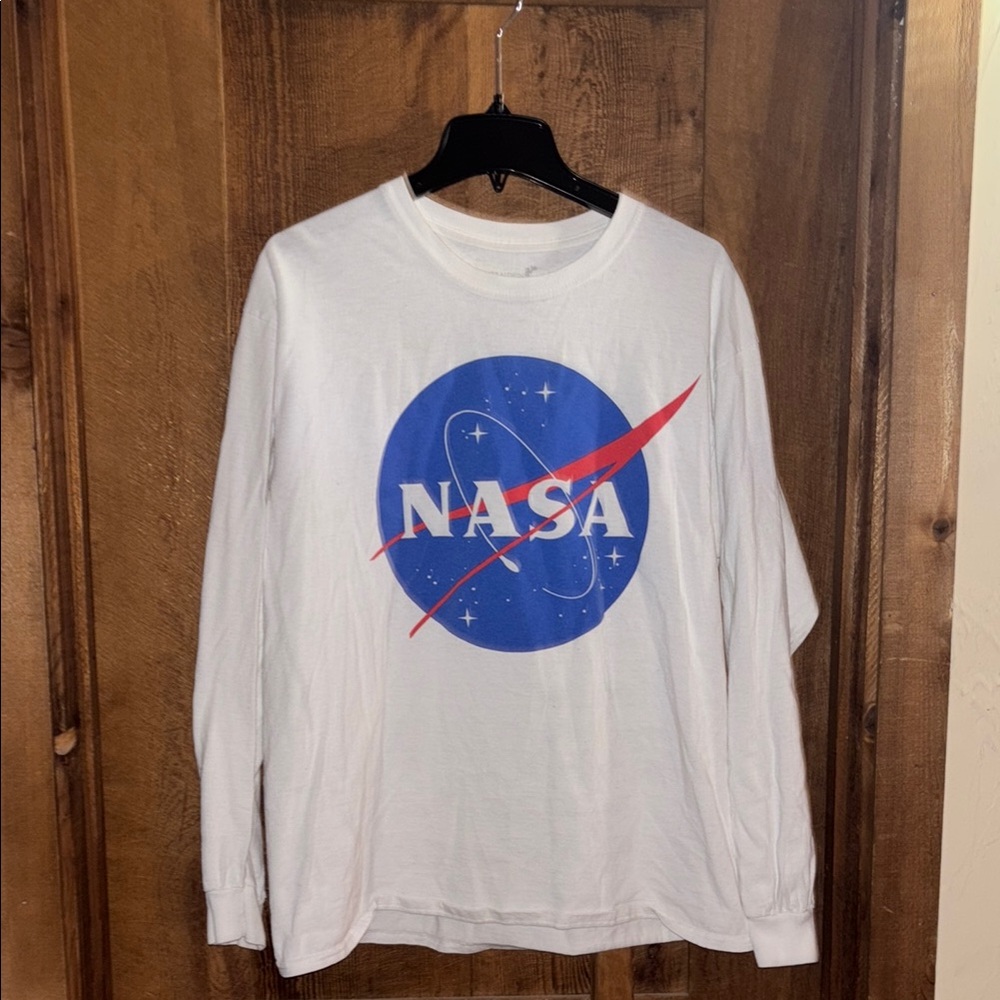 White Long Sleeve Tee